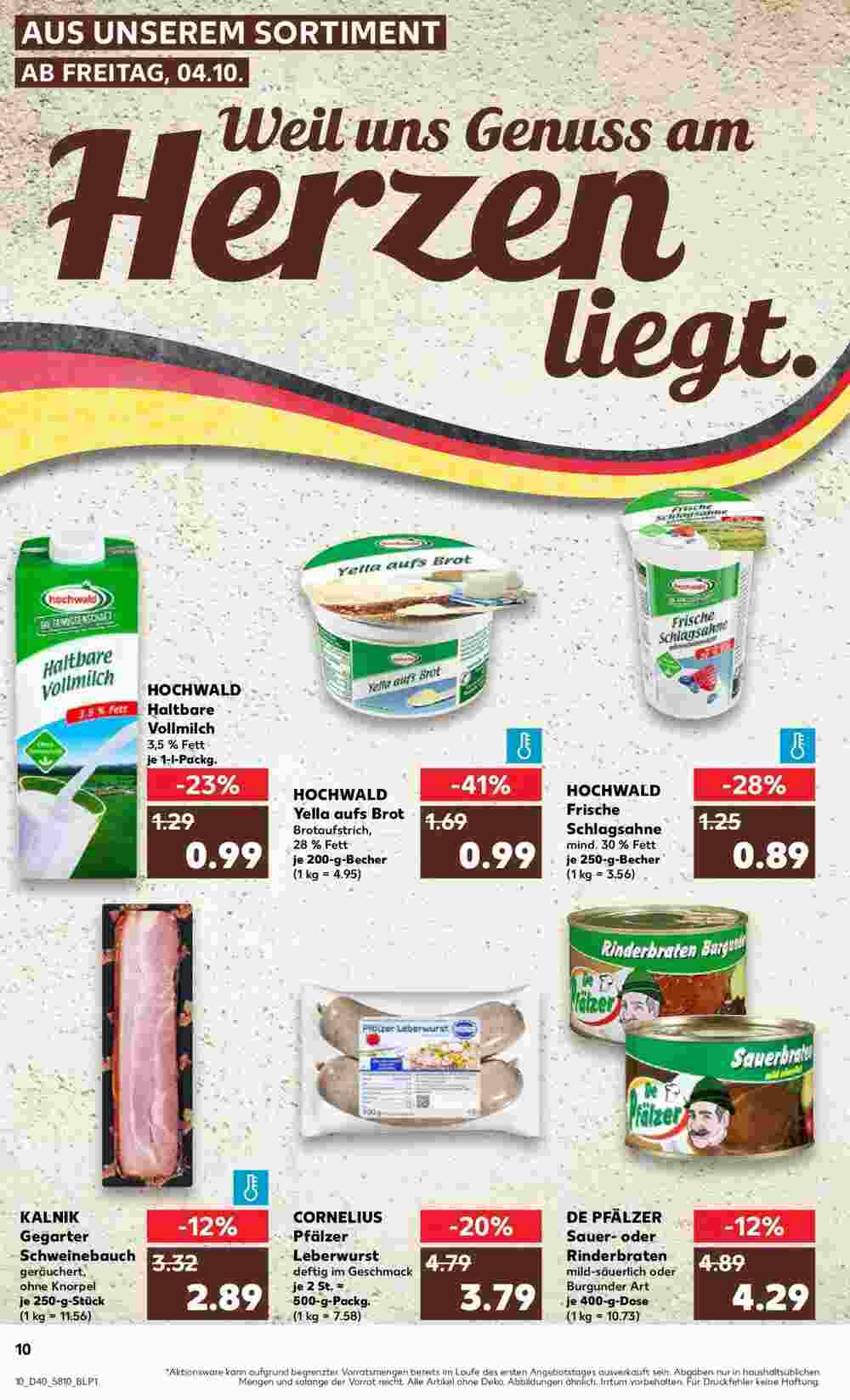 Kaufland Prospekt (ab 06.10.2024) zum Blättern - Seite 23