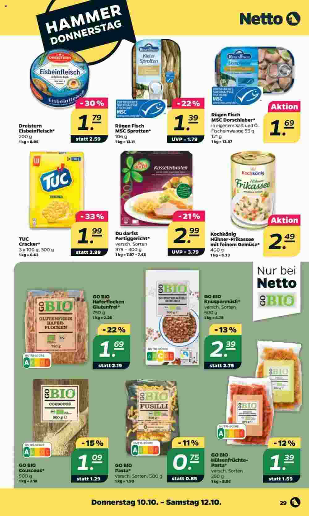 NETTO Prospekt (ab 07.10.2024) zum Blättern - Seite 33