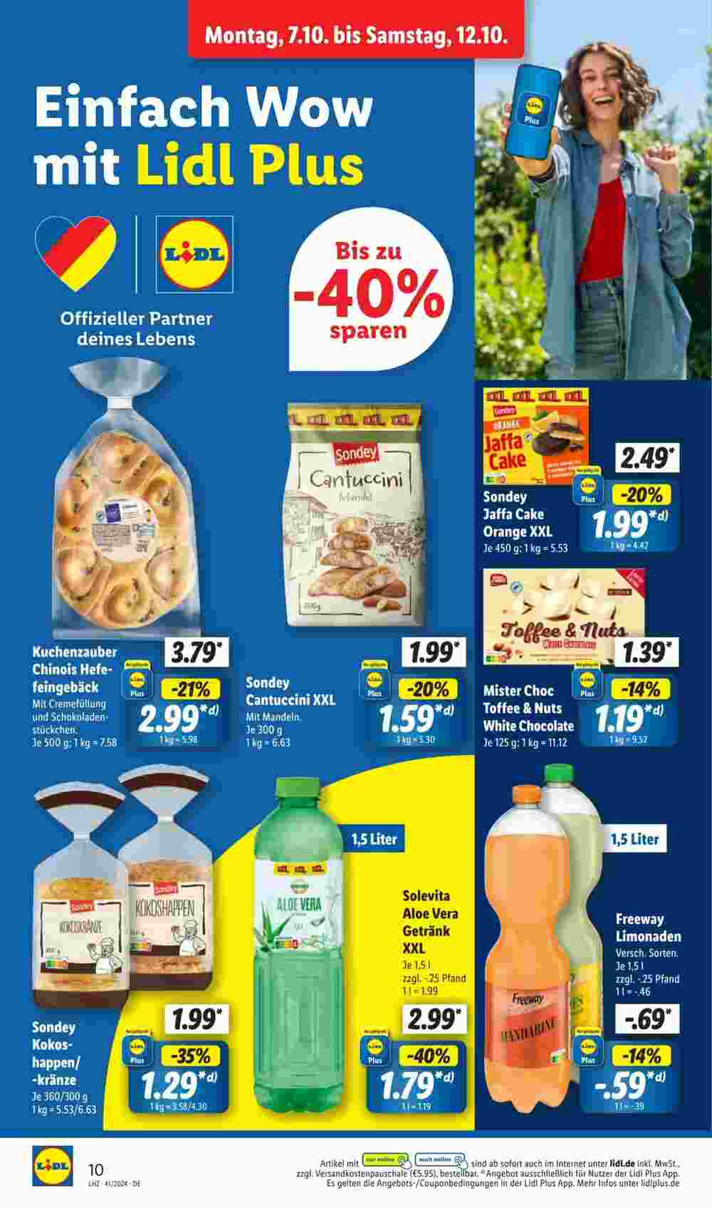 Lidl Prospekt (ab 07.10.2024) zum Blättern - Seite 10