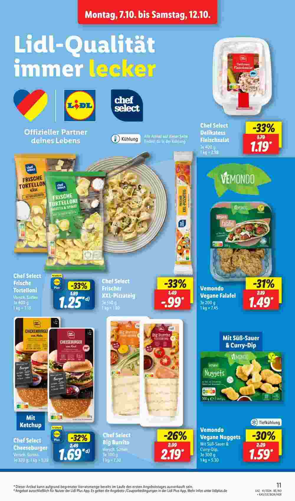 Lidl Prospekt (ab 07.10.2024) zum Blättern - Seite 11