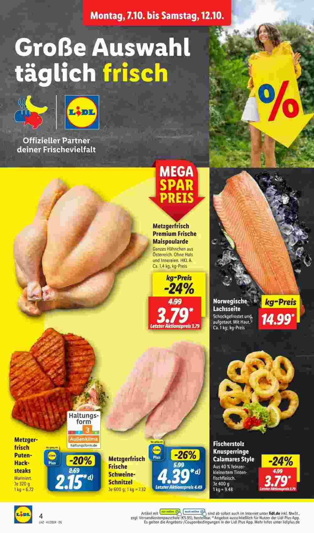 Lidl Prospekt (ab 07.10.2024) zum Blättern - Seite 4