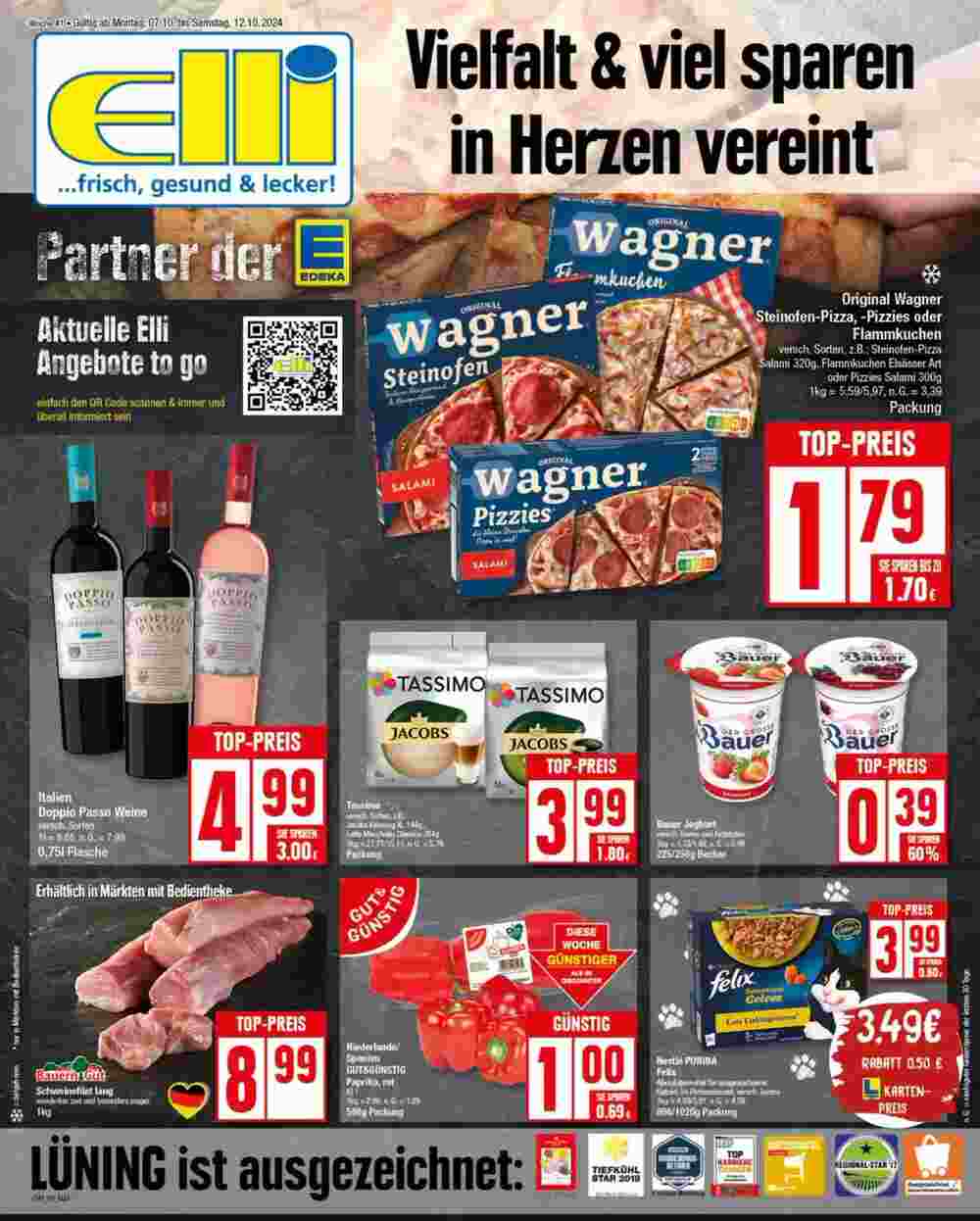 Elli Markt Prospekt (ab 07.10.2024) zum Blättern - Seite 1