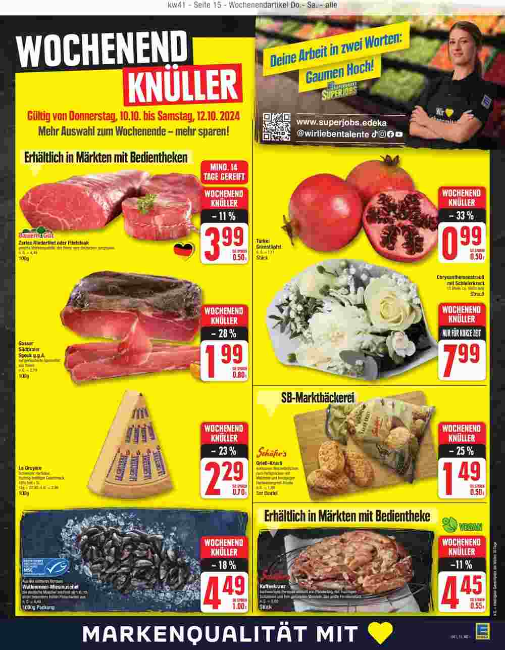 Edeka Prospekt (ab 07.10.2024) zum Blättern - Seite 15