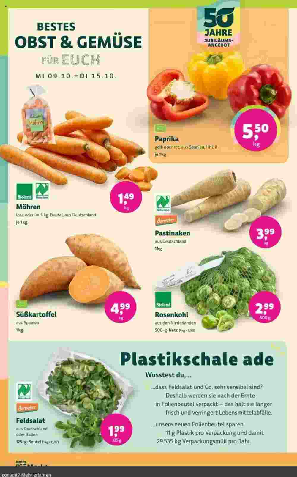 Denns BioMarkt Prospekt (ab 09.10.2024) zum Blättern - Seite 4