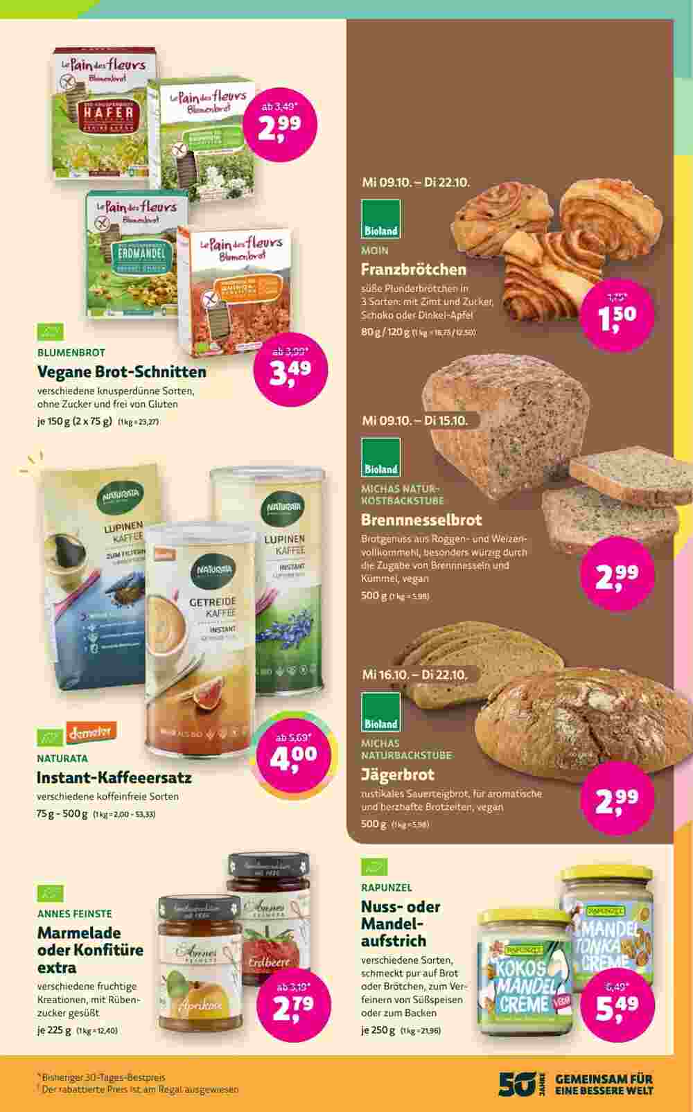 Landmann's Biomarkt Prospekt (ab 09.10.2024) zum Blättern - Seite 13