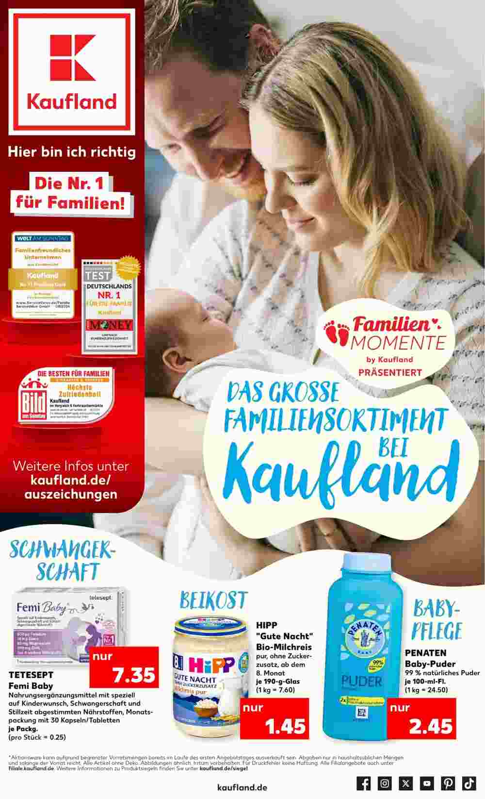 Kaufland Prospekt (ab 10.10.2024) zum Blättern - Seite 1