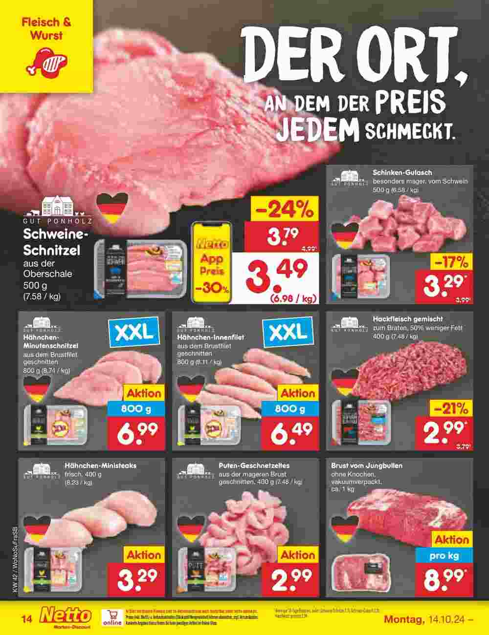 Netto Marken-Discount Prospekt (ab 13.10.2024) zum Blättern - Seite 16