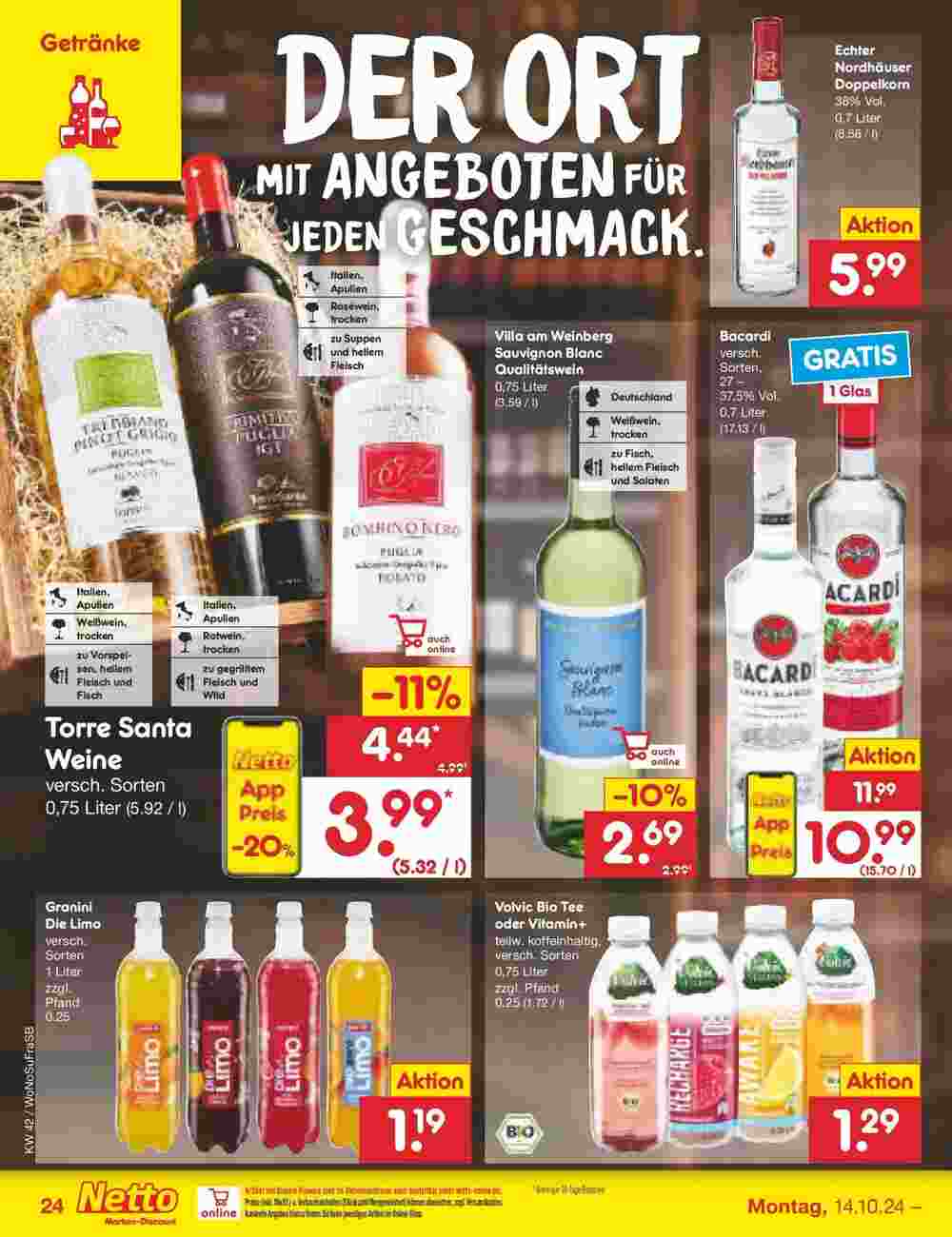 Netto Marken-Discount Prospekt (ab 13.10.2024) zum Blättern - Seite 30