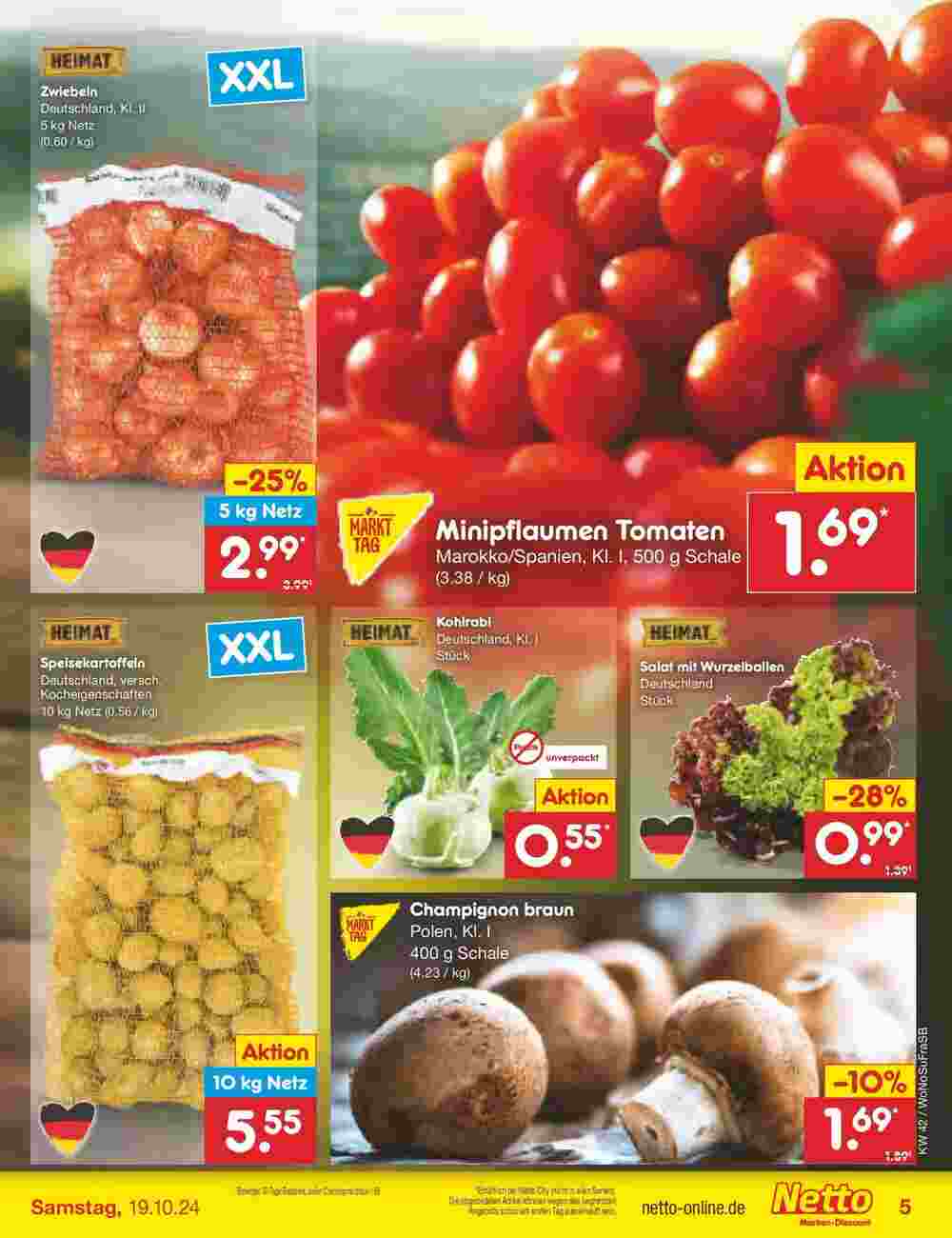 Netto Marken-Discount Prospekt (ab 13.10.2024) zum Blättern - Seite 5