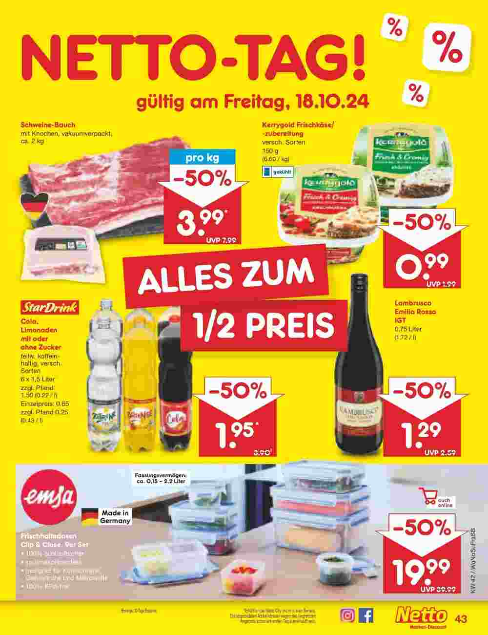 Netto Marken-Discount Prospekt (ab 13.10.2024) zum Blättern - Seite 53