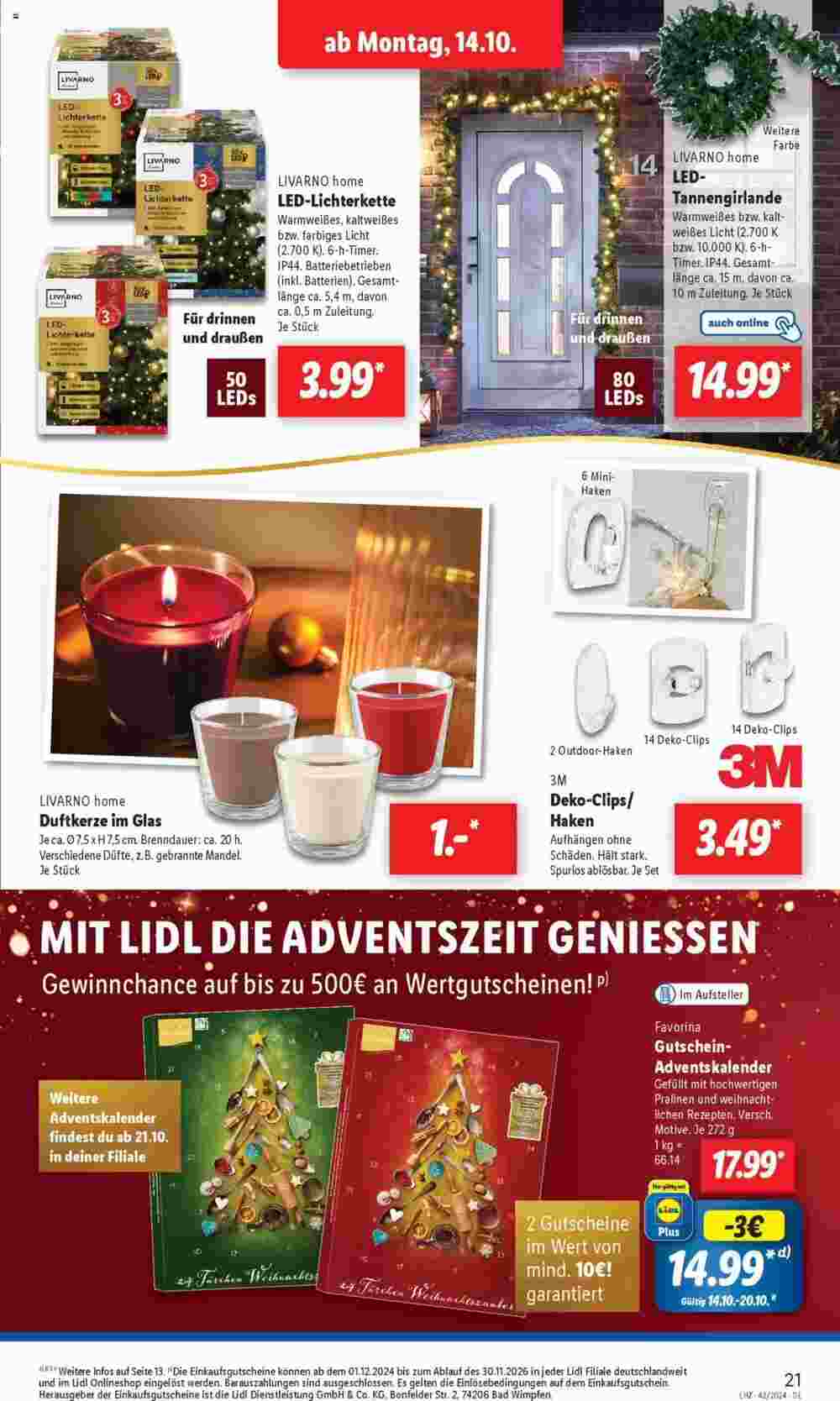 Lidl Prospekt (ab 14.10.2024) zum Blättern - Seite 11