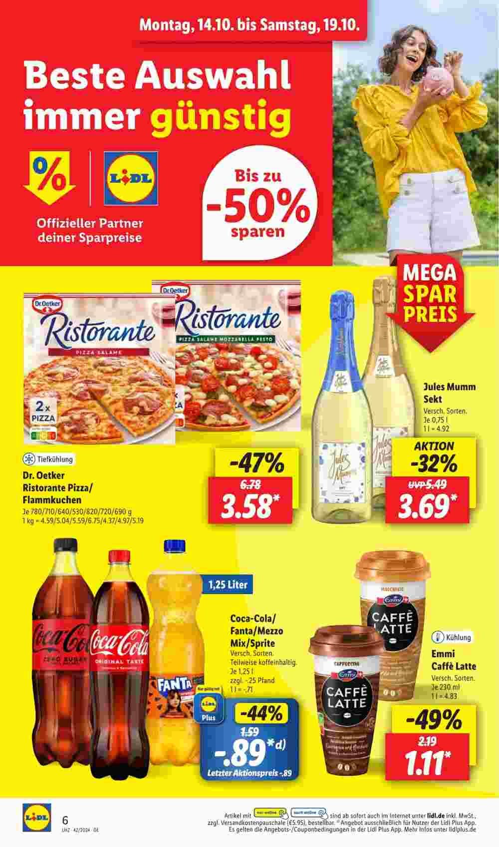 Lidl Prospekt (ab 14.10.2024) zum Blättern - Seite 10