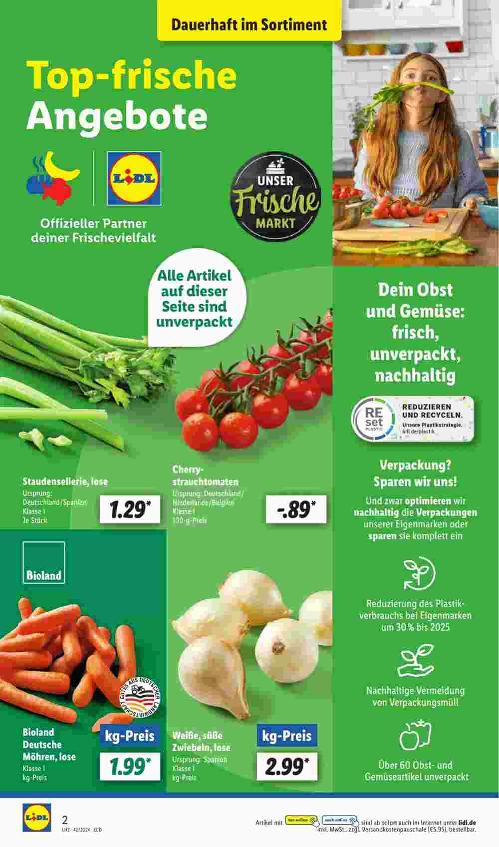 Lidl Prospekt (ab 14.10.2024) zum Blättern - Seite 2