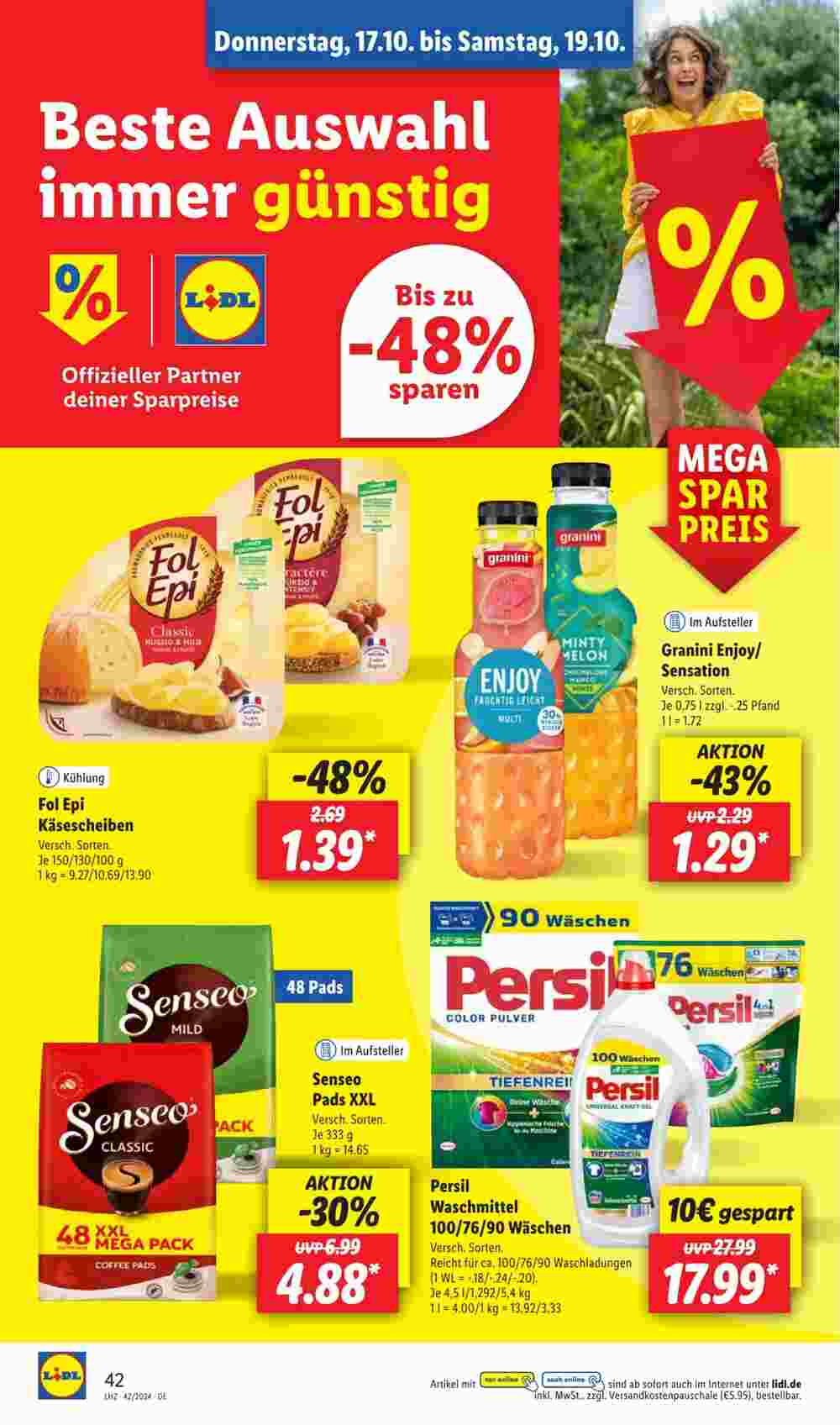 Lidl Prospekt (ab 14.10.2024) zum Blättern - Seite 54