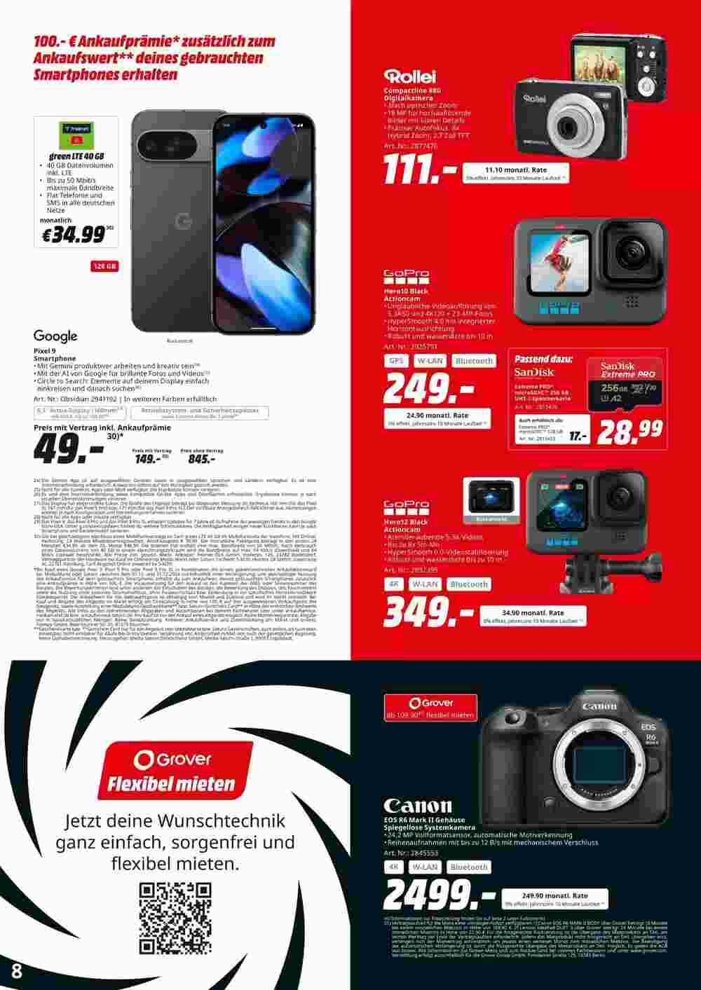 MediaMarkt Prospekt (ab 14.10.2024) zum Blättern - Seite 8