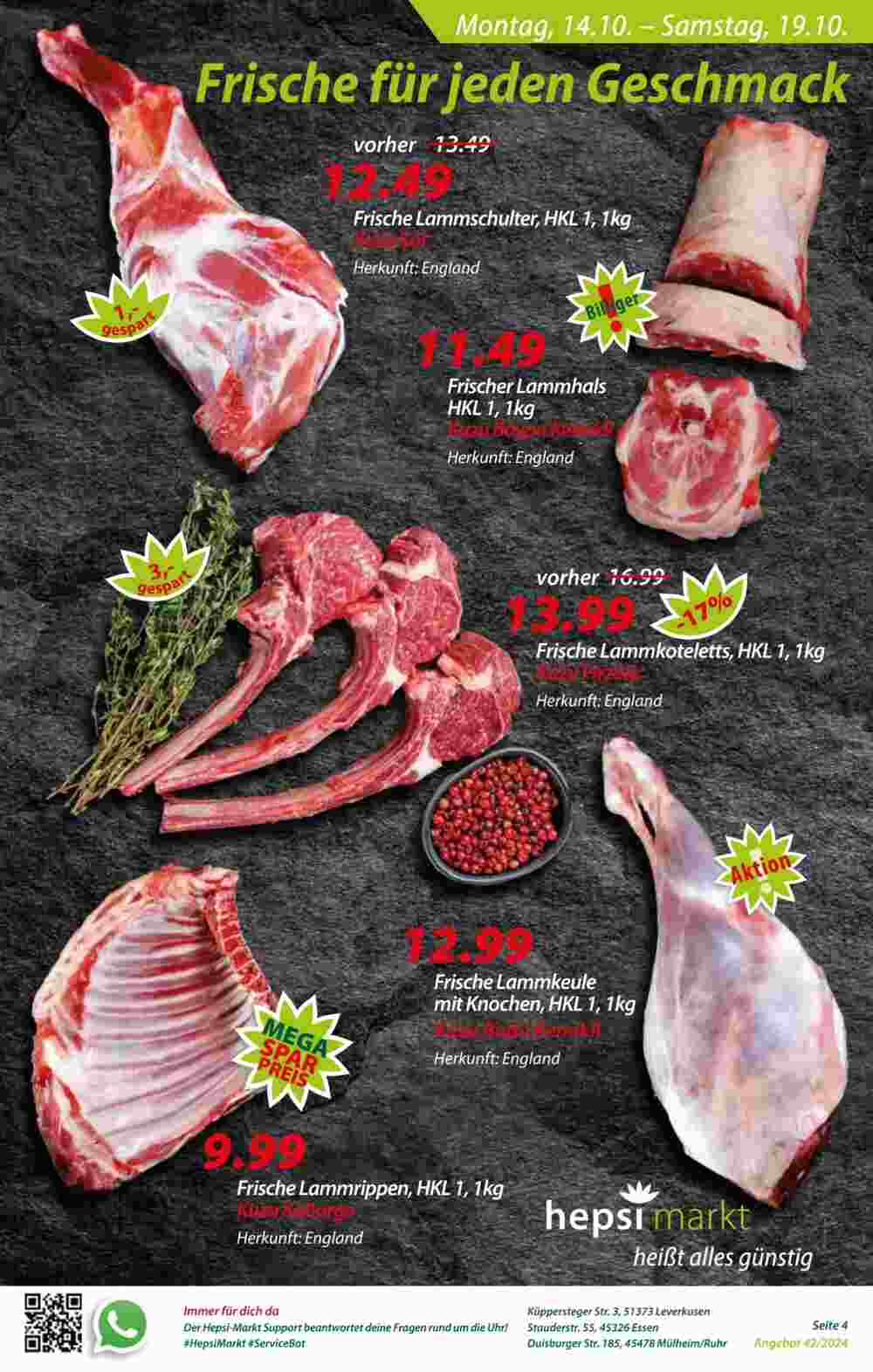 Hepsi-Markt Prospekt (ab 14.10.2024) zum Blättern - Seite 4