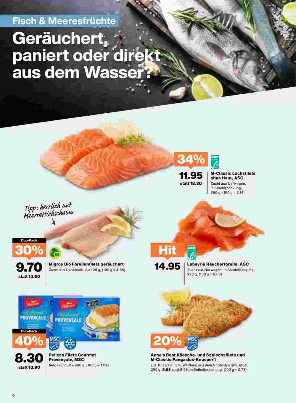 Migros Prospekt (ab 15.10.2024) zum Blättern - Seite 6