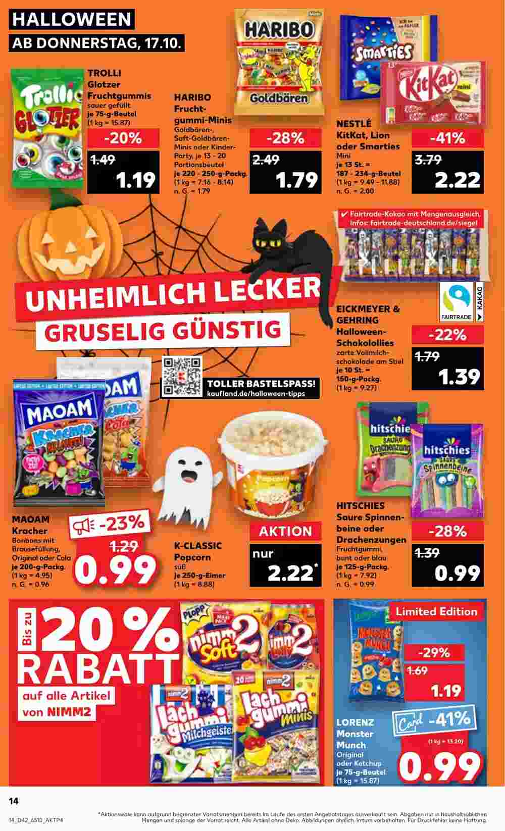 Kaufland Prospekt (ab 17.10.2024) zum Blättern - Seite 14