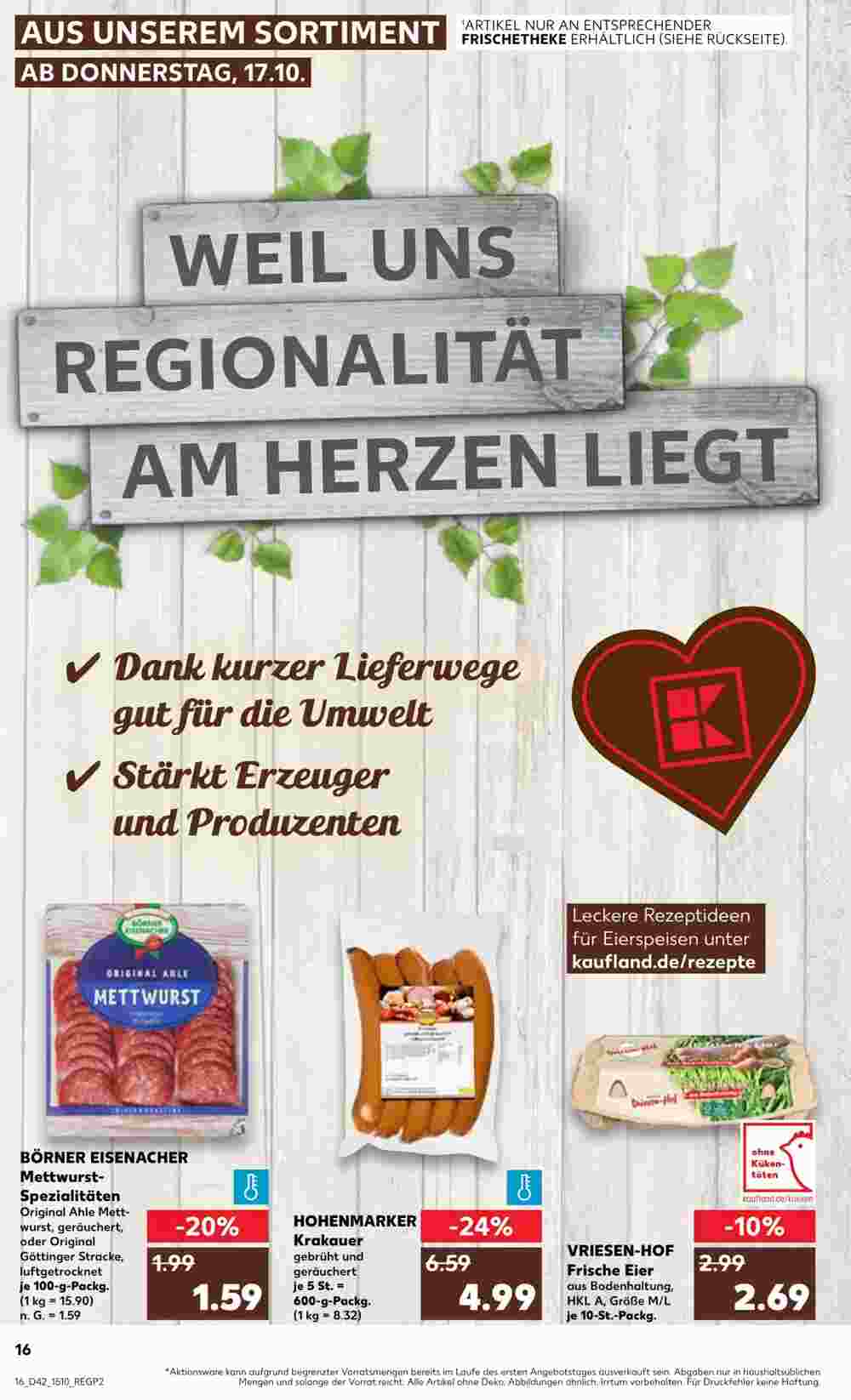 Kaufland Prospekt (ab 17.10.2024) zum Blättern - Seite 16