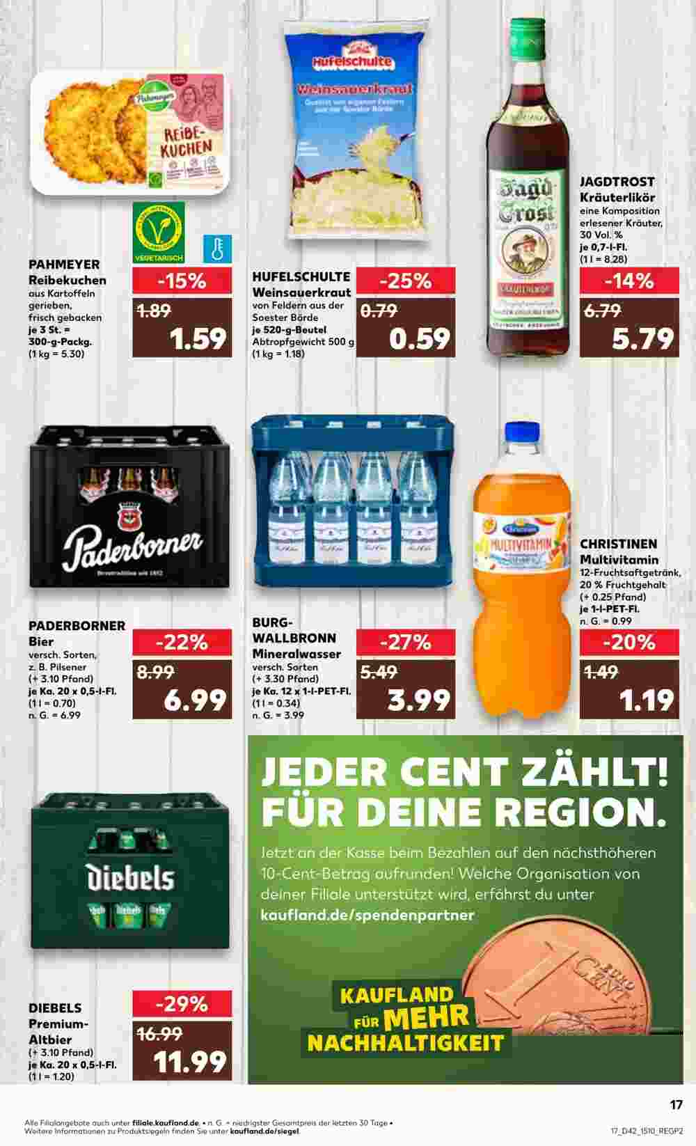 Kaufland Prospekt (ab 17.10.2024) zum Blättern - Seite 17