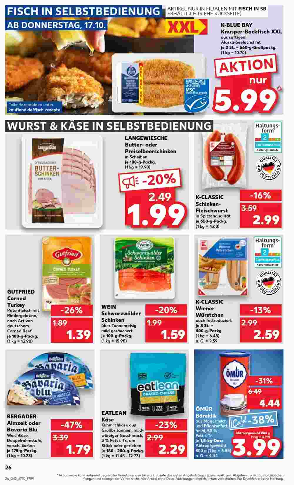 Kaufland Prospekt (ab 17.10.2024) zum Blättern - Seite 26