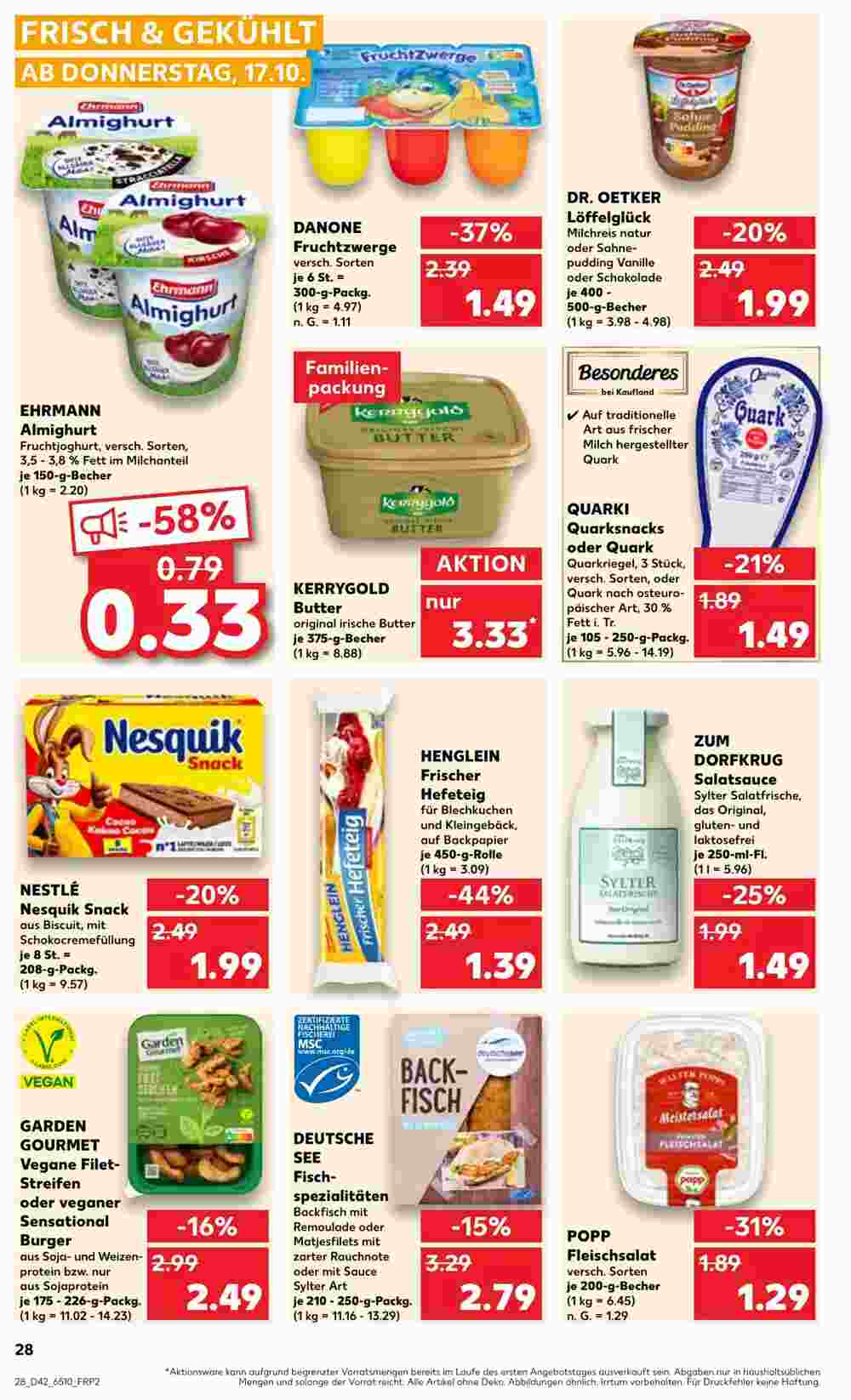 Kaufland Prospekt (ab 17.10.2024) zum Blättern - Seite 28