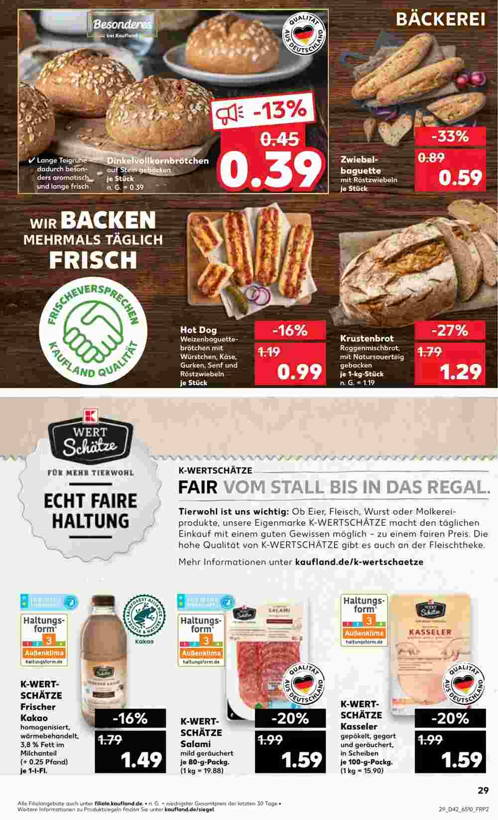 Kaufland Prospekt (ab 17.10.2024) zum Blättern - Seite 29