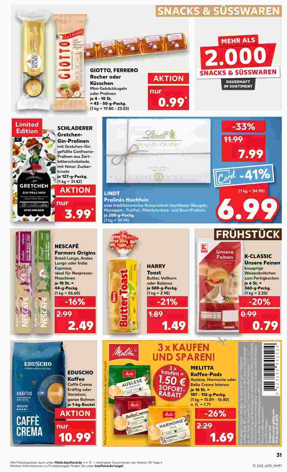 Kaufland Prospekt (ab 17.10.2024) zum Blättern - Seite 31