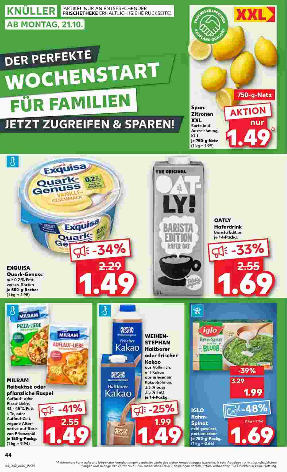 Kaufland Prospekt (ab 17.10.2024) zum Blättern - Seite 44