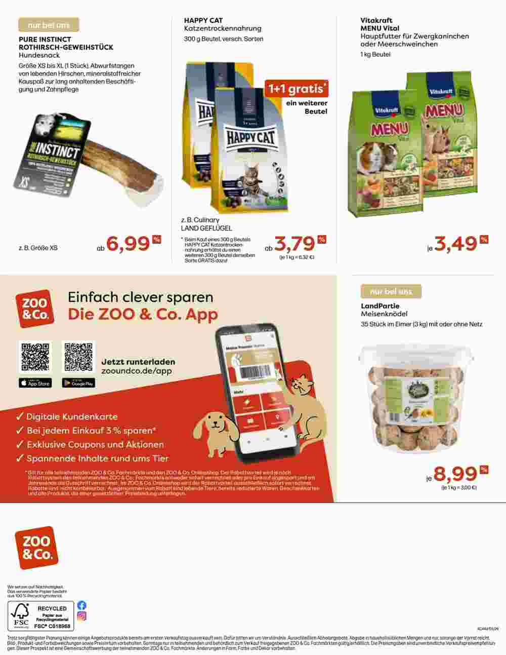 Zoo & Co Prospekt (ab 17.10.2024) zum Blättern - Seite 20