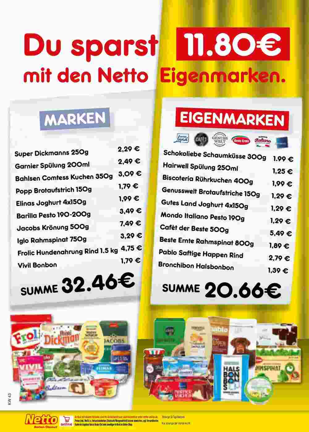 Netto Marken-Discount Prospekt (ab 20.10.2024) zum Blättern - Seite 14