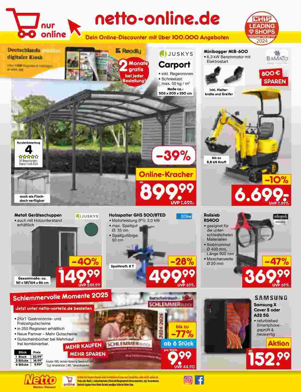 Netto Marken-Discount Prospekt (ab 20.10.2024) zum Blättern - Seite 35