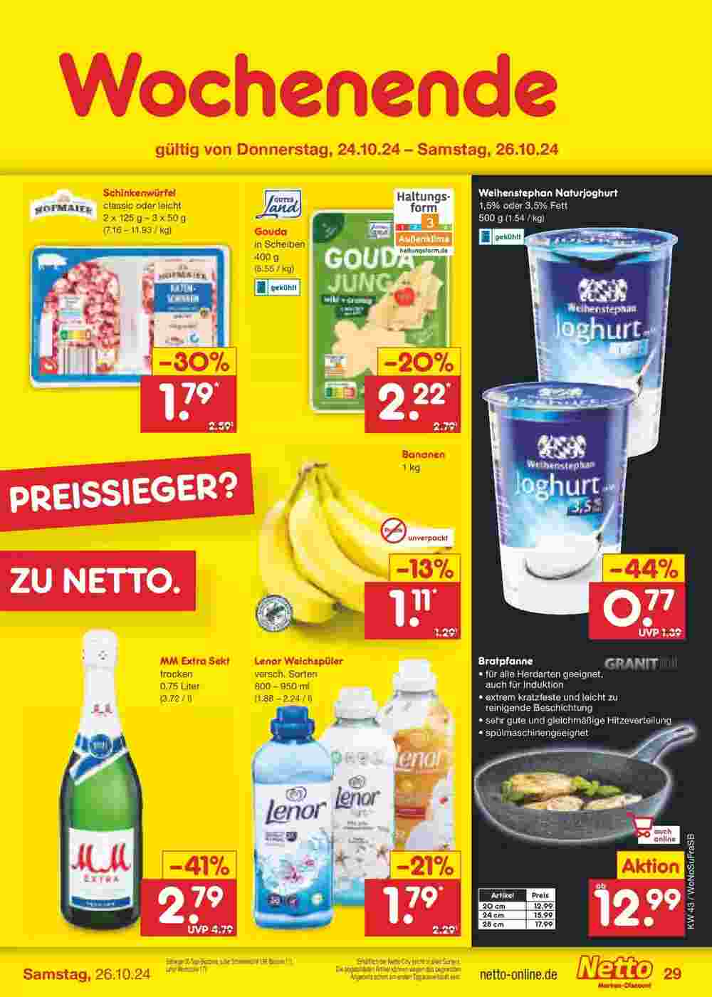 Netto Marken-Discount Prospekt (ab 20.10.2024) zum Blättern - Seite 39