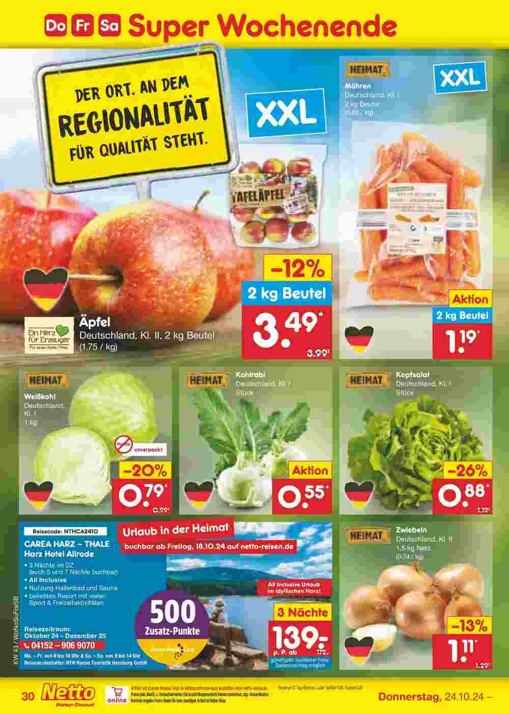 Netto Marken-Discount Prospekt (ab 20.10.2024) zum Blättern - Seite 40