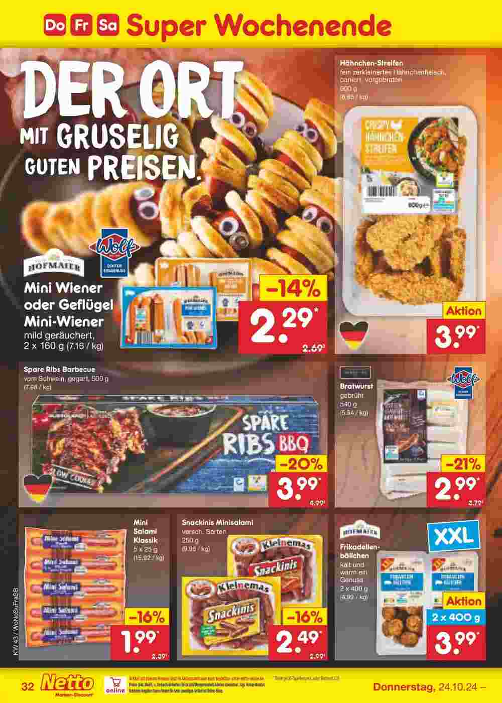 Netto Marken-Discount Prospekt (ab 20.10.2024) zum Blättern - Seite 42