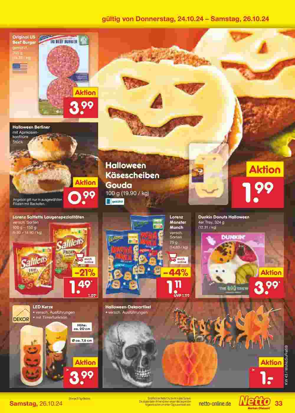 Netto Marken-Discount Prospekt (ab 20.10.2024) zum Blättern - Seite 43