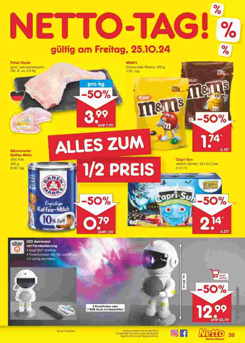 Netto Marken-Discount Prospekt (ab 20.10.2024) zum Blättern - Seite 51