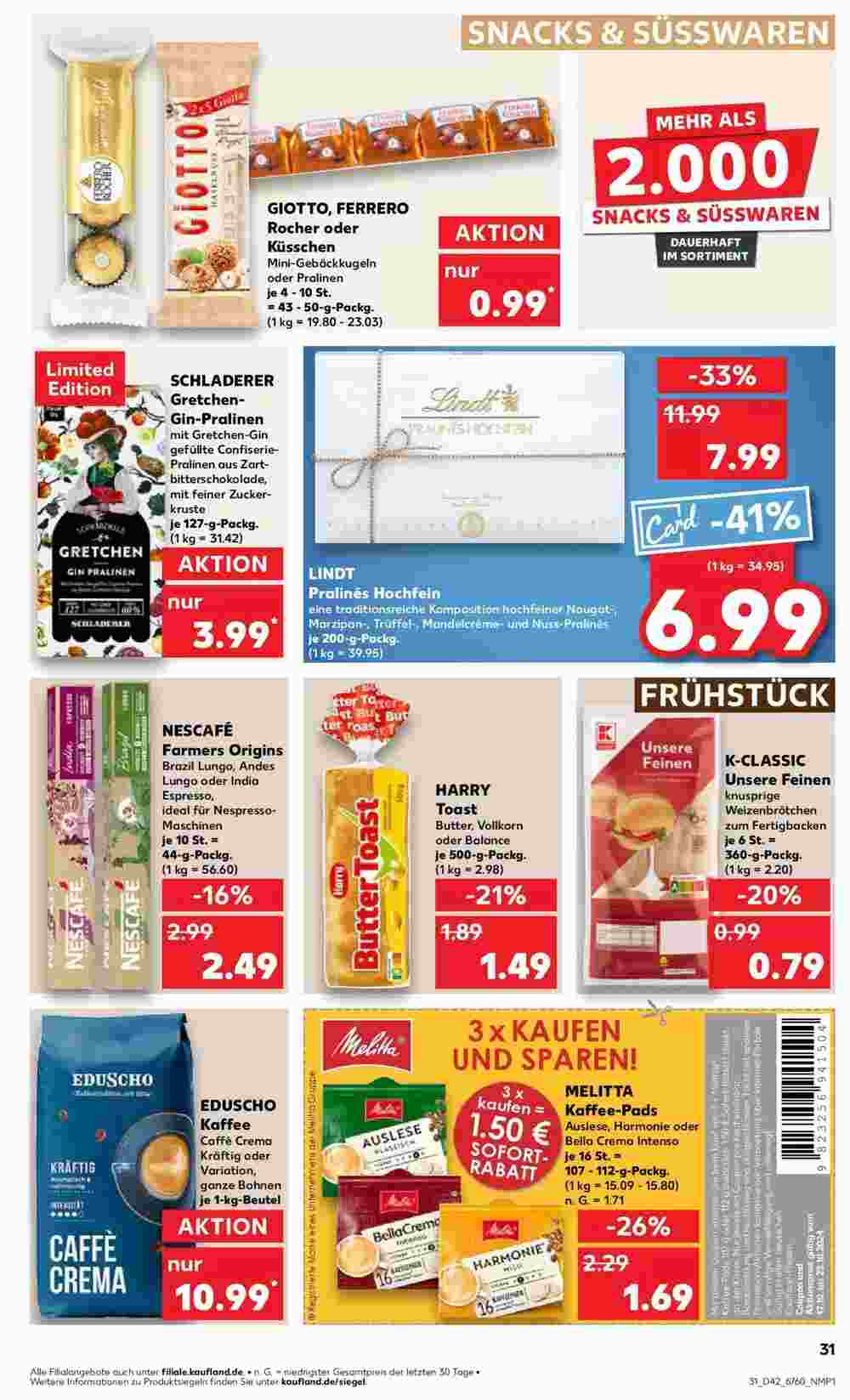 Kaufland Prospekt (ab 20.10.2024) zum Blättern - Seite 44