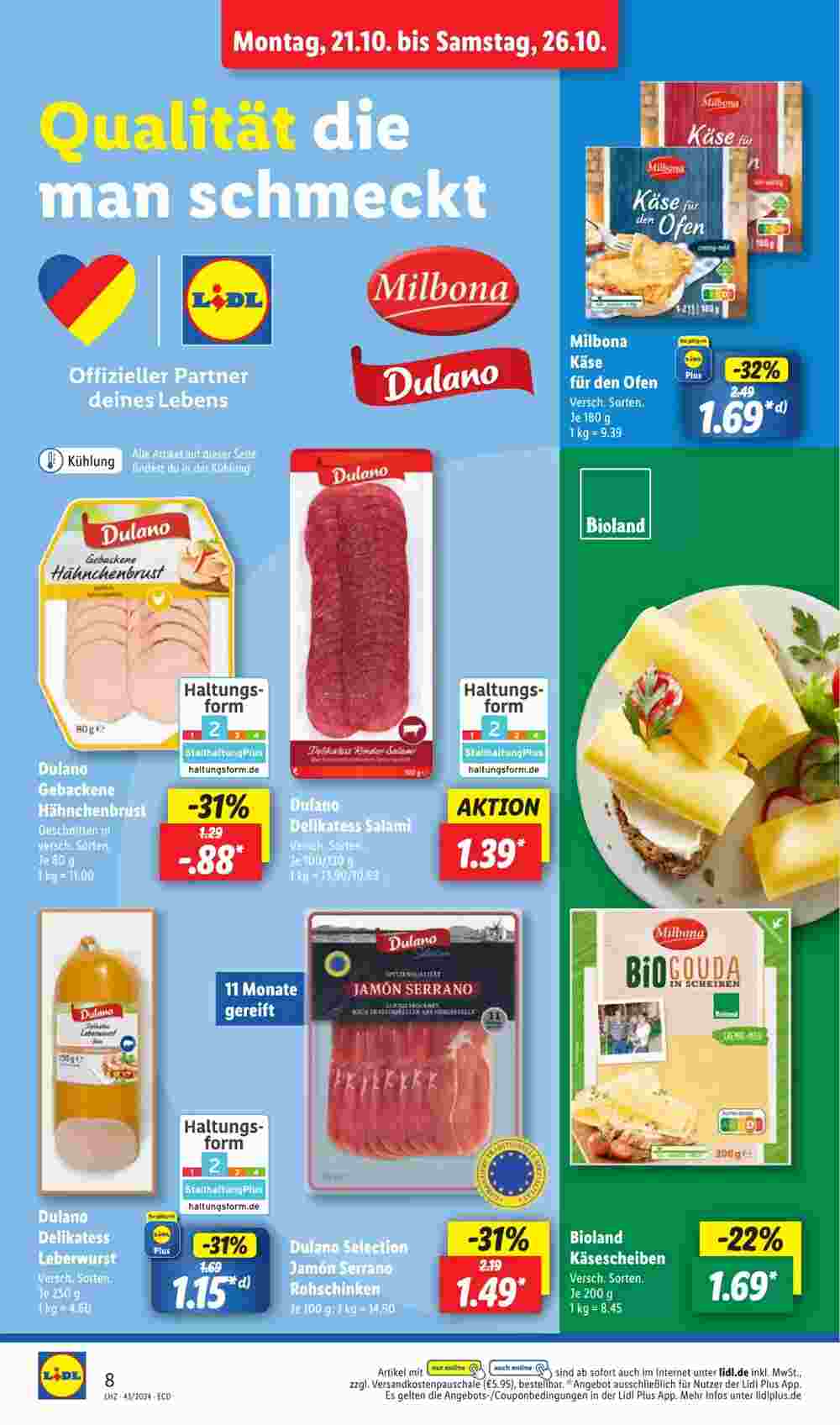 Lidl Prospekt (ab 21.10.2024) zum Blättern - Seite 12