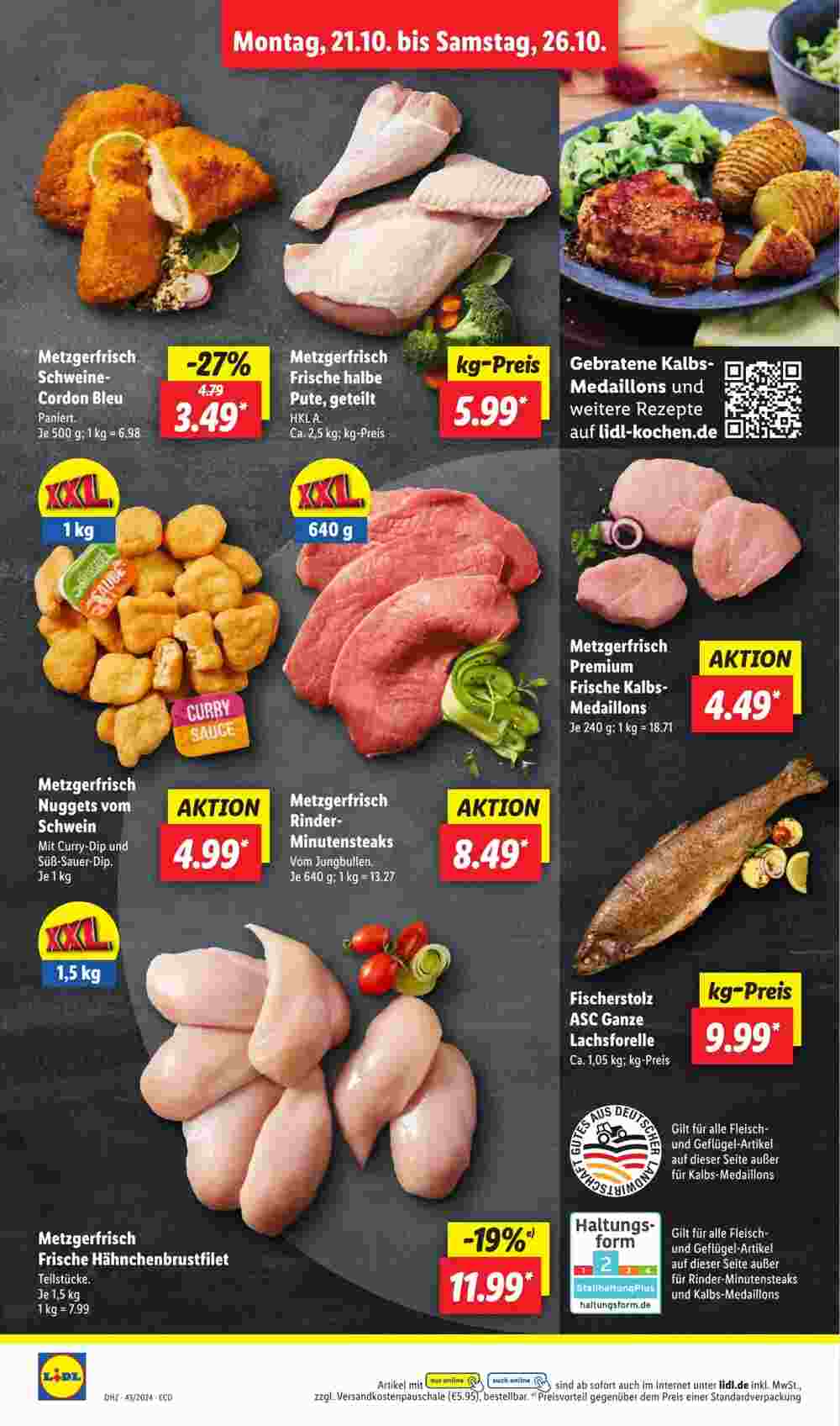 Lidl Prospekt (ab 21.10.2024) zum Blättern - Seite 14