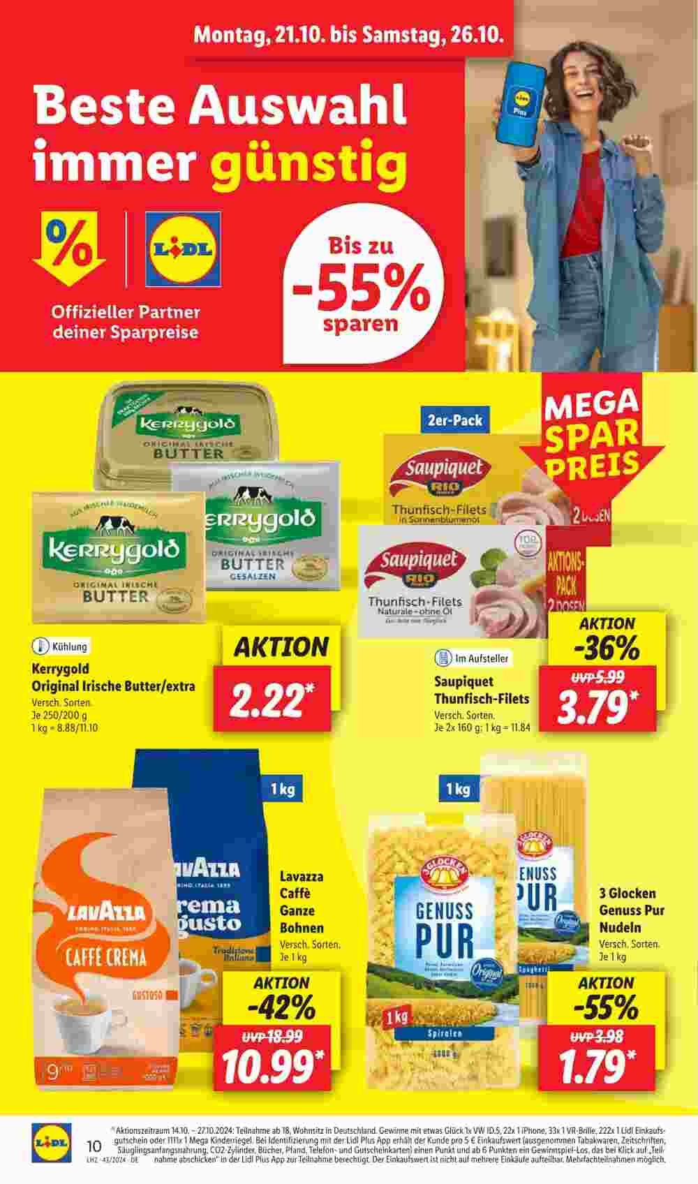 Lidl Prospekt (ab 21.10.2024) zum Blättern - Seite 16