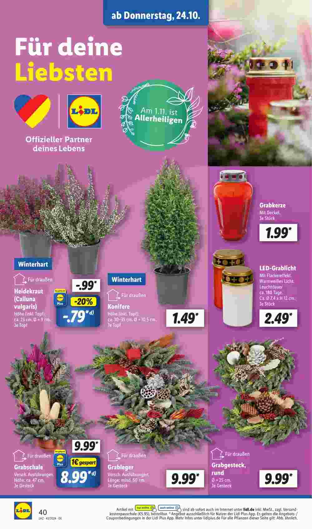 Lidl Prospekt (ab 21.10.2024) zum Blättern - Seite 52