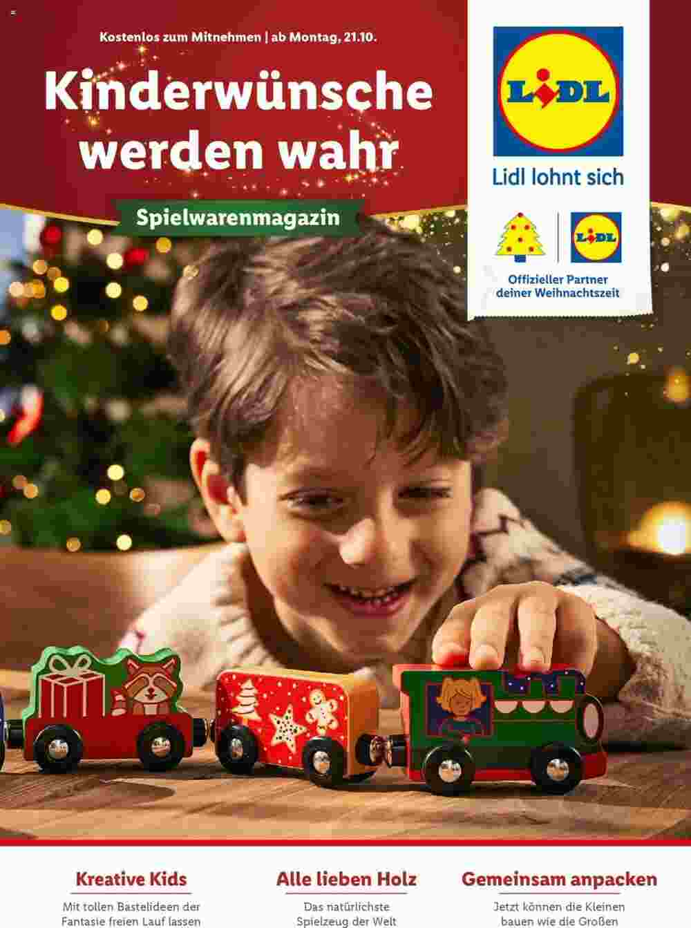 Lidl Prospekt (ab 21.10.2024) zum Blättern - Seite 1