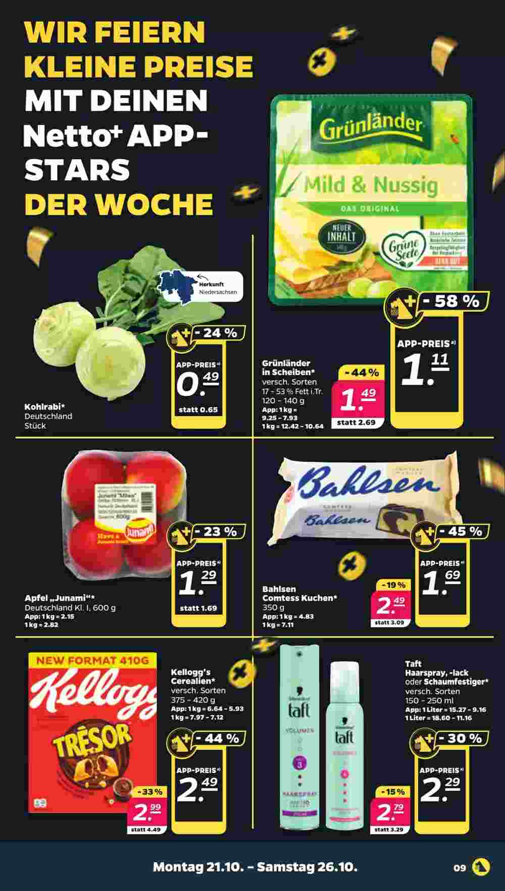 NETTO Prospekt (ab 21.10.2024) zum Blättern - Seite 9