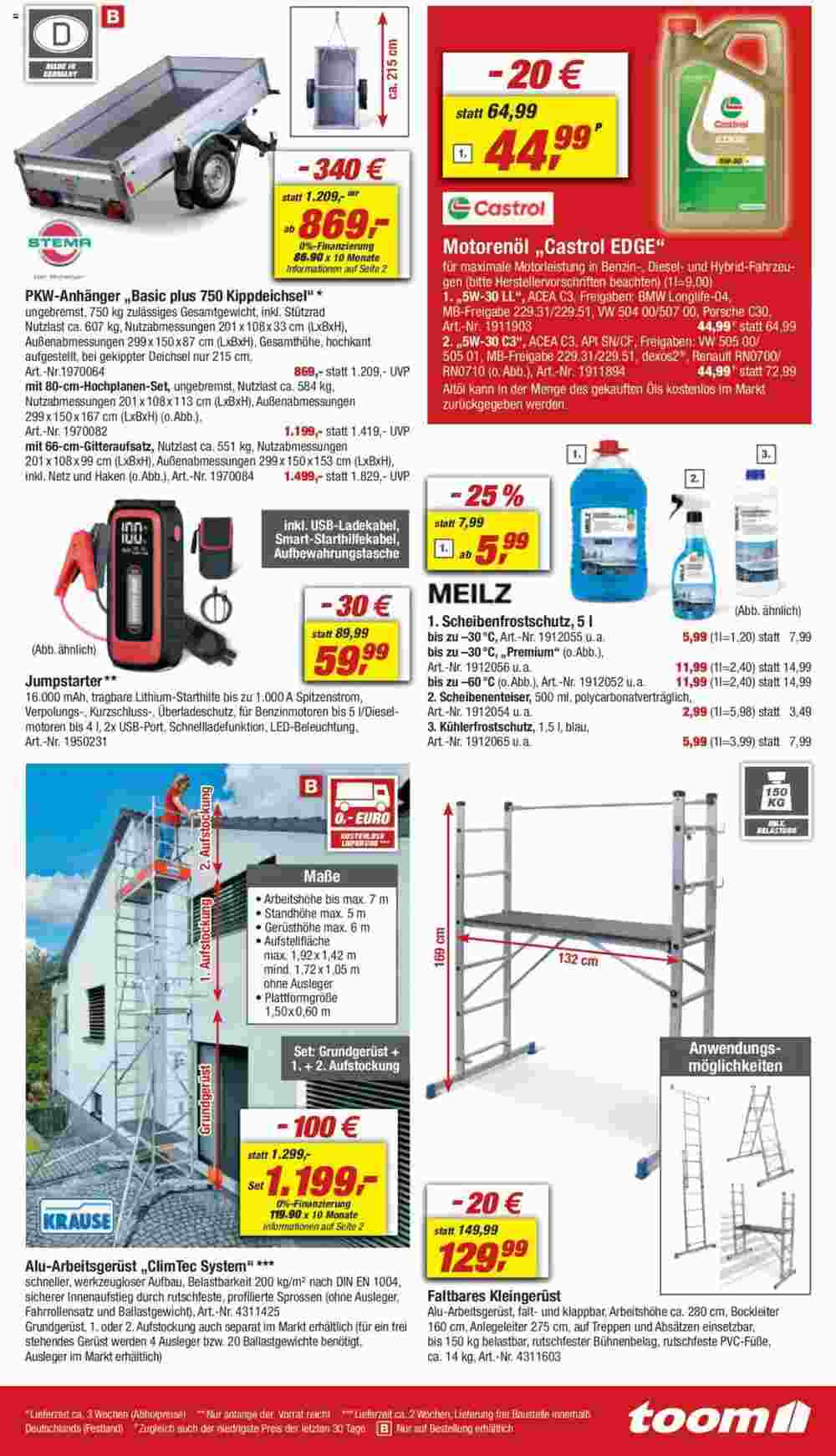 toom Baumarkt Prospekt (ab 21.10.2024) zum Blättern - Seite 11