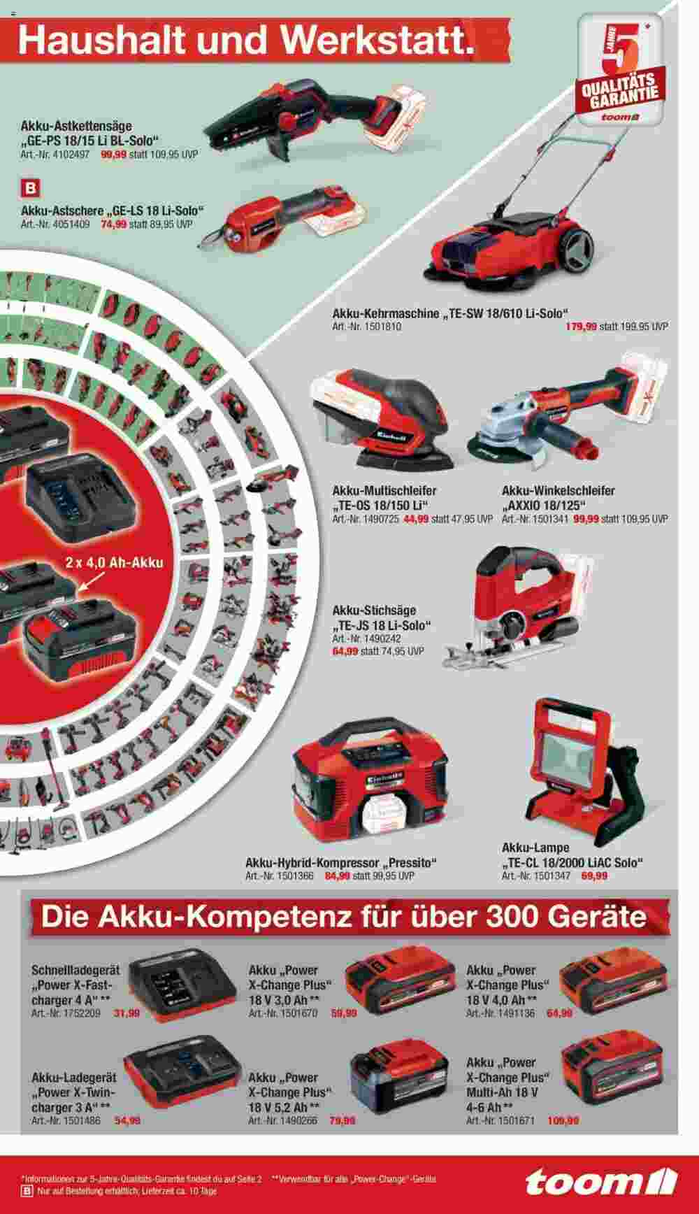 toom Baumarkt Prospekt (ab 21.10.2024) zum Blättern - Seite 13