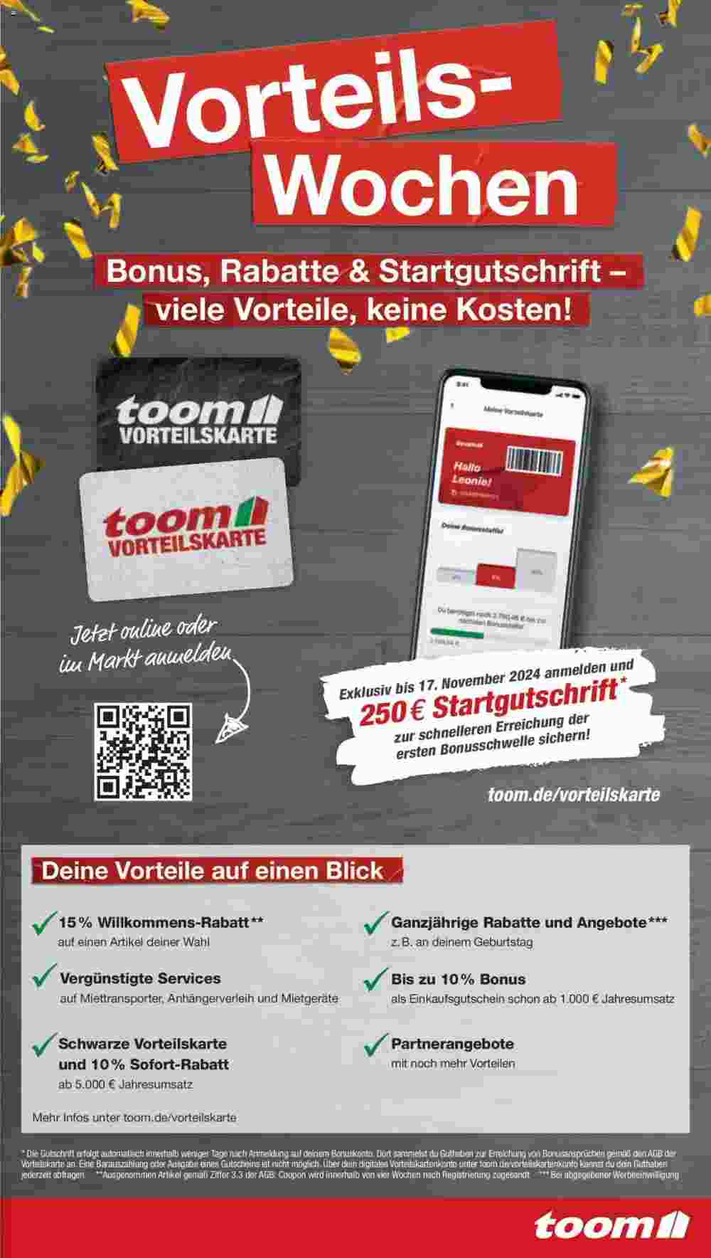 toom Baumarkt Prospekt (ab 21.10.2024) zum Blättern - Seite 3