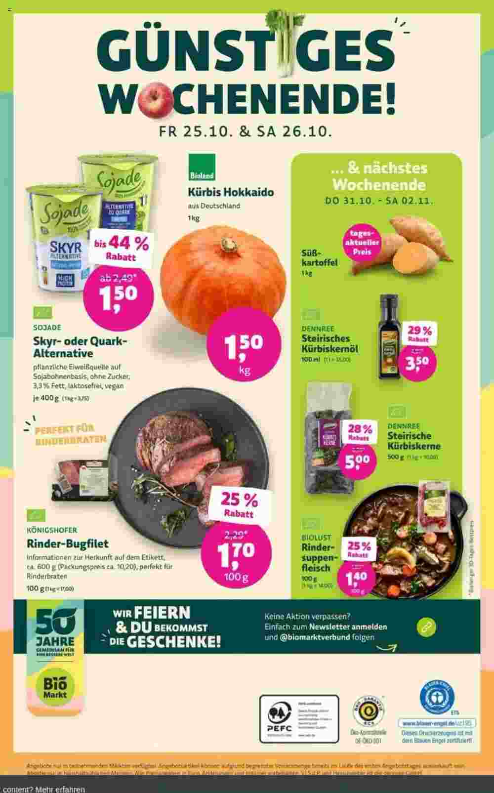 Denns BioMarkt Prospekt (ab 23.10.2024) zum Blättern - Seite 16