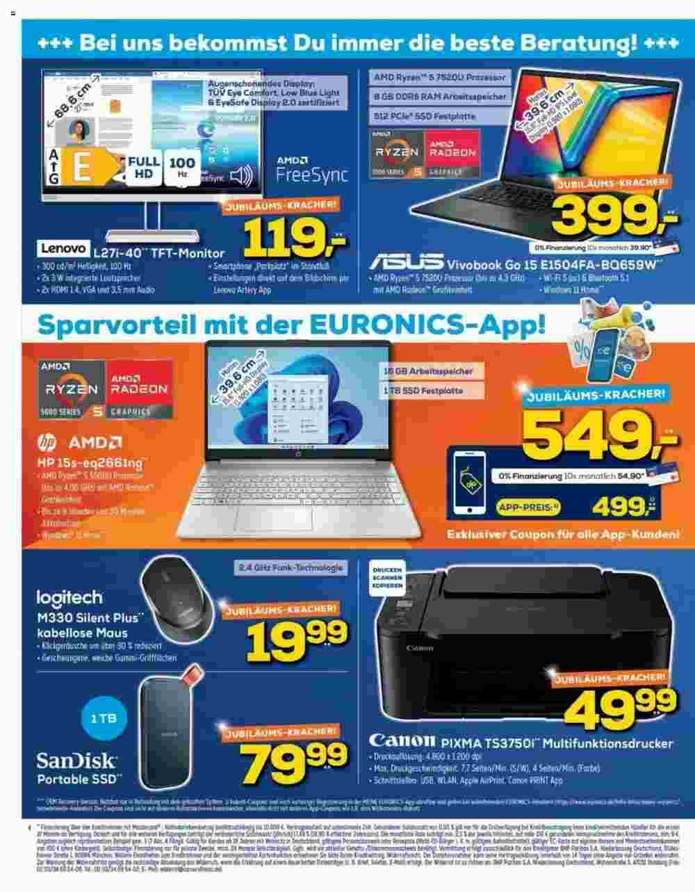 Euronics Prospekt (ab 23.10.2024) zum Blättern - Seite 4