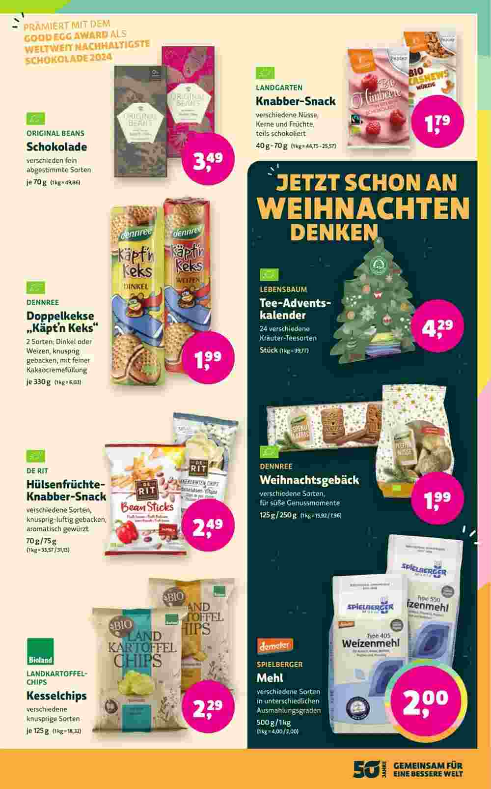 Landmann's Biomarkt Prospekt (ab 23.10.2024) zum Blättern - Seite 13